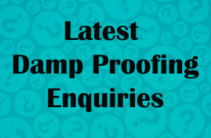 Staffordshire Damp Proofing Enquiries